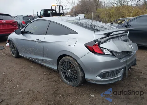 2018 Honda Civic Si z USA, uszkodzony, nr VIN 2HGFC3A51JH753838